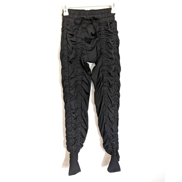 Agogie 20+ Resistance Pants With Built-in Resistance Bands in Black, Size Medium - Picture 5 of 10